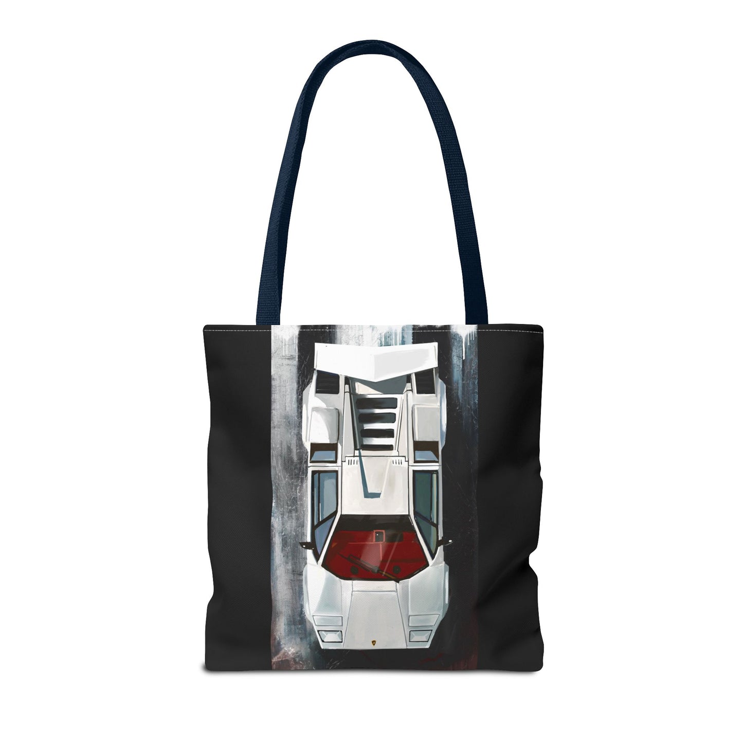 Lamborghini Countach  Library Carry Tote Bag (AOP)