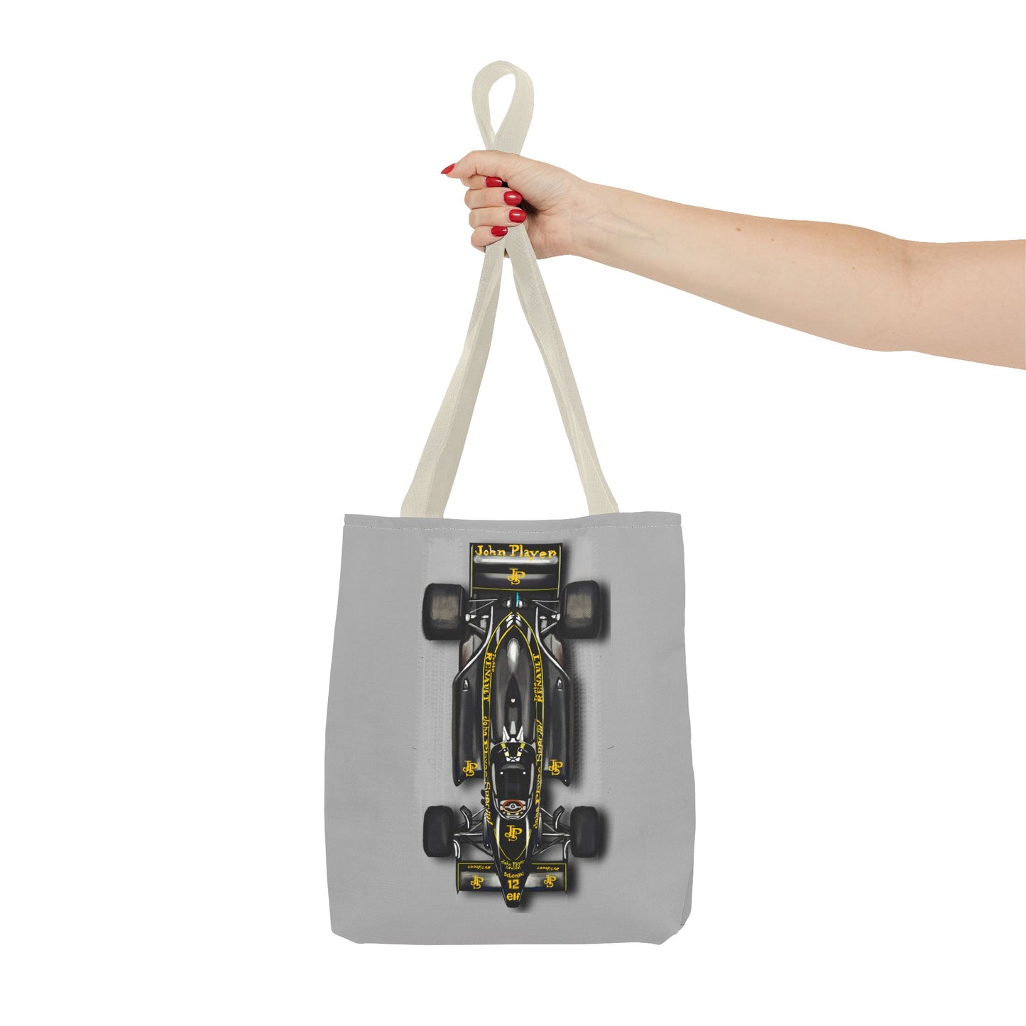 Ayrton Senna F1 Library Carry Tote Bag (AOP)