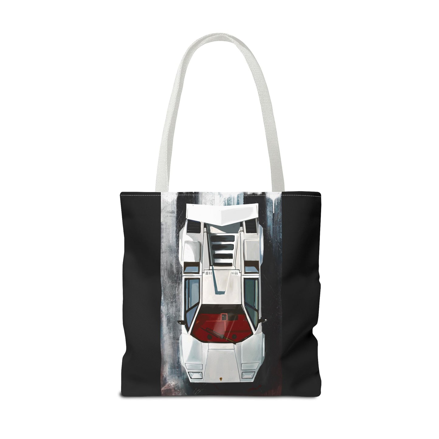 Lamborghini Countach  Library Carry Tote Bag (AOP)