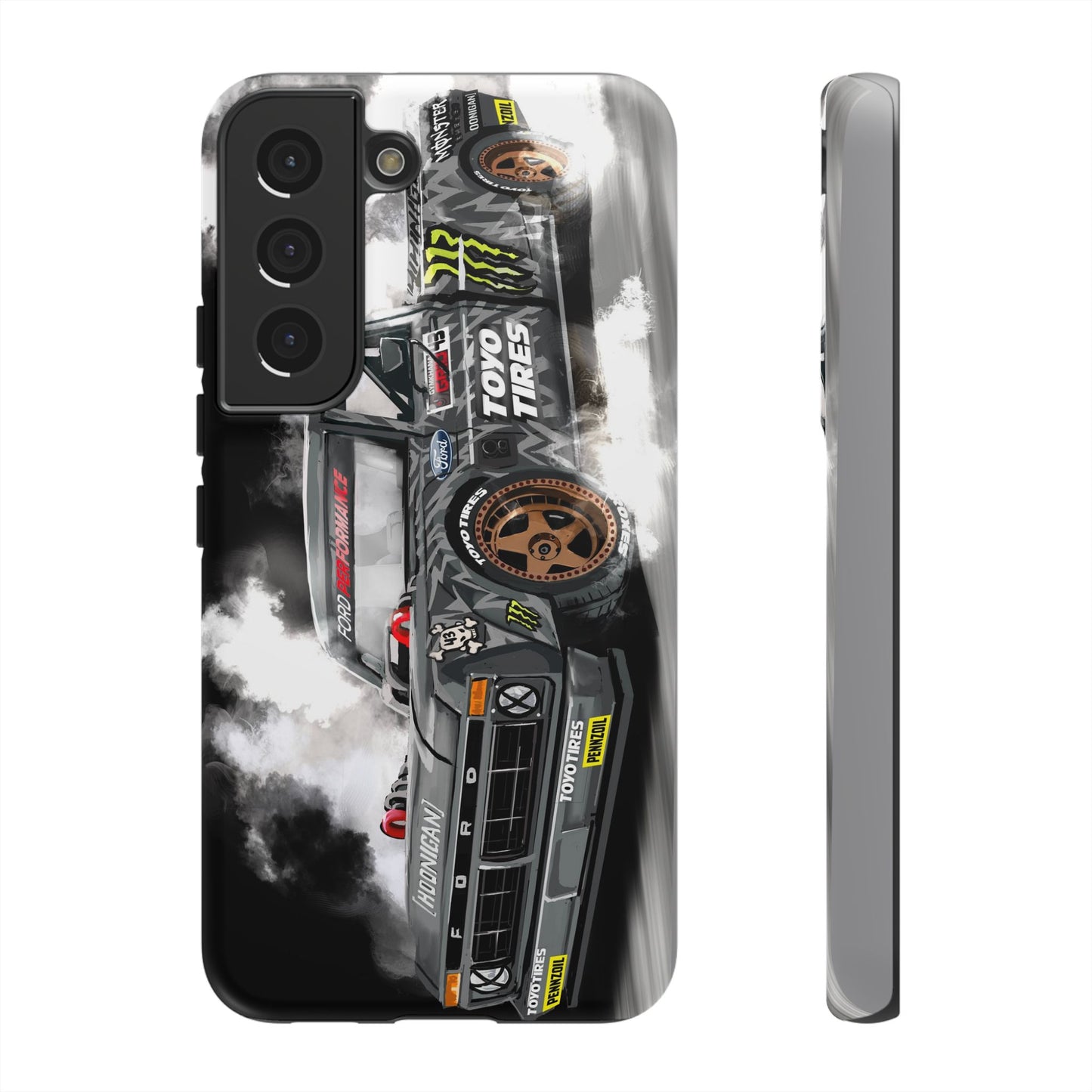 Drifting truck Case iPhone 16 15 14 13 12 11 Pro max Samsung Galaxy Pixel Tough