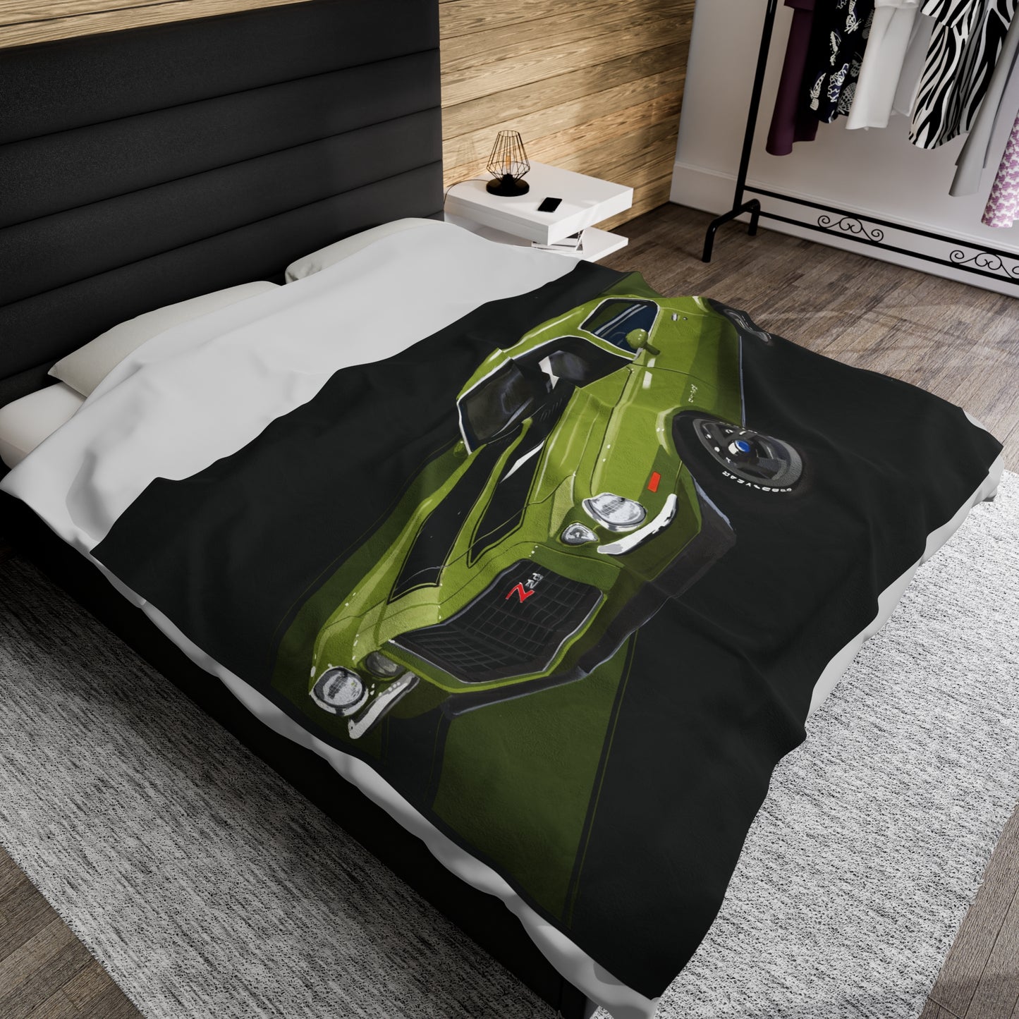 70 Chevrolet Camaro Z28 Velveteen Plush Blanket