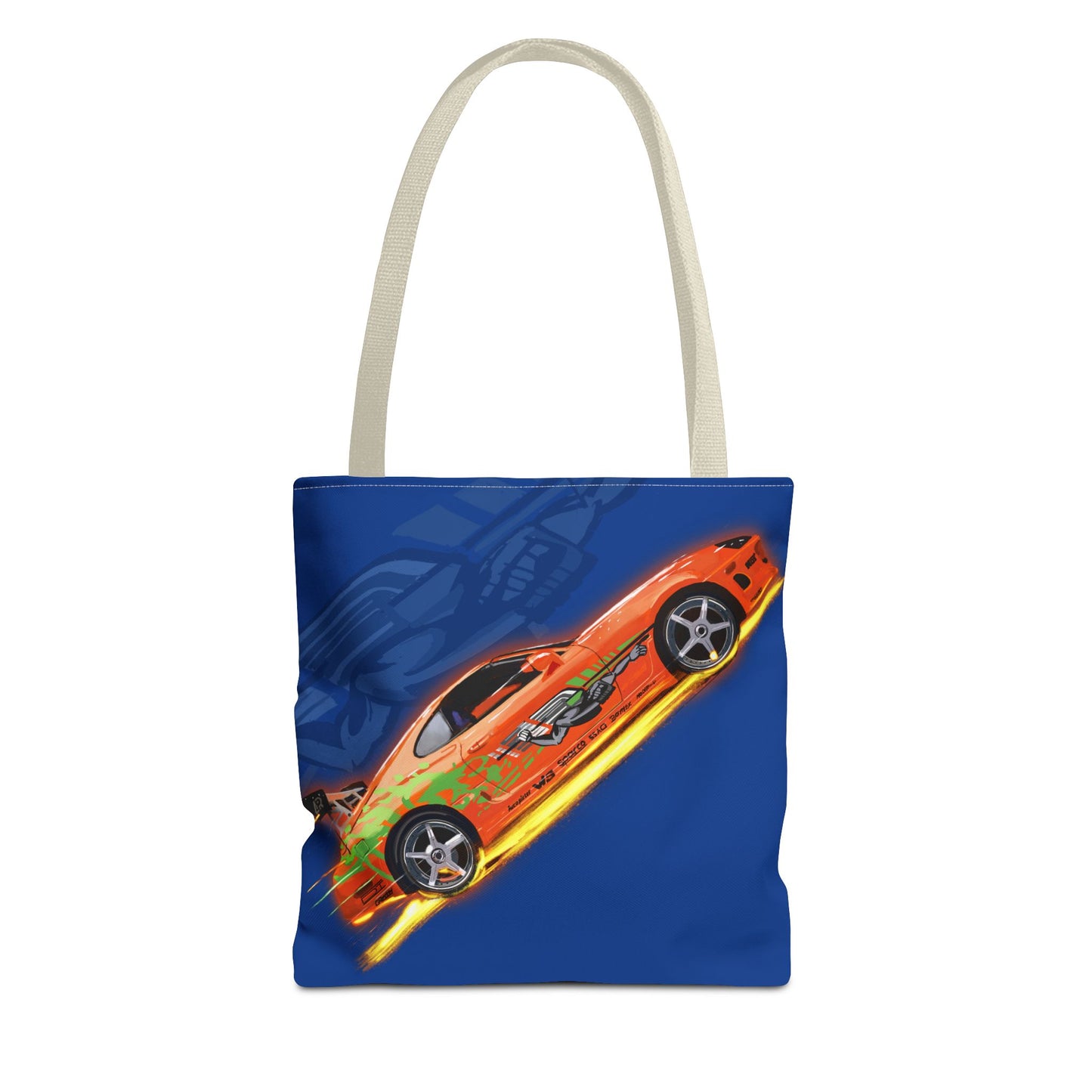 The Fast and Furious Supra  Library Carry Tote Bag (AOP)