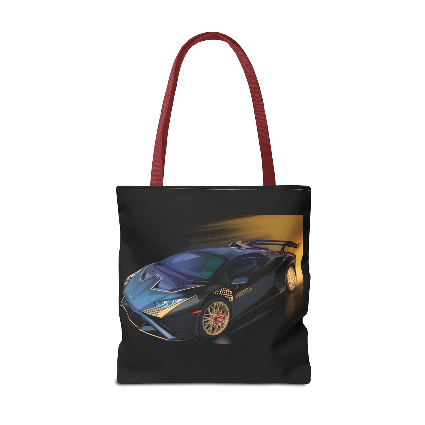 Lamborghini sto tote bag.Shopping Carry Bag (AOP) black new