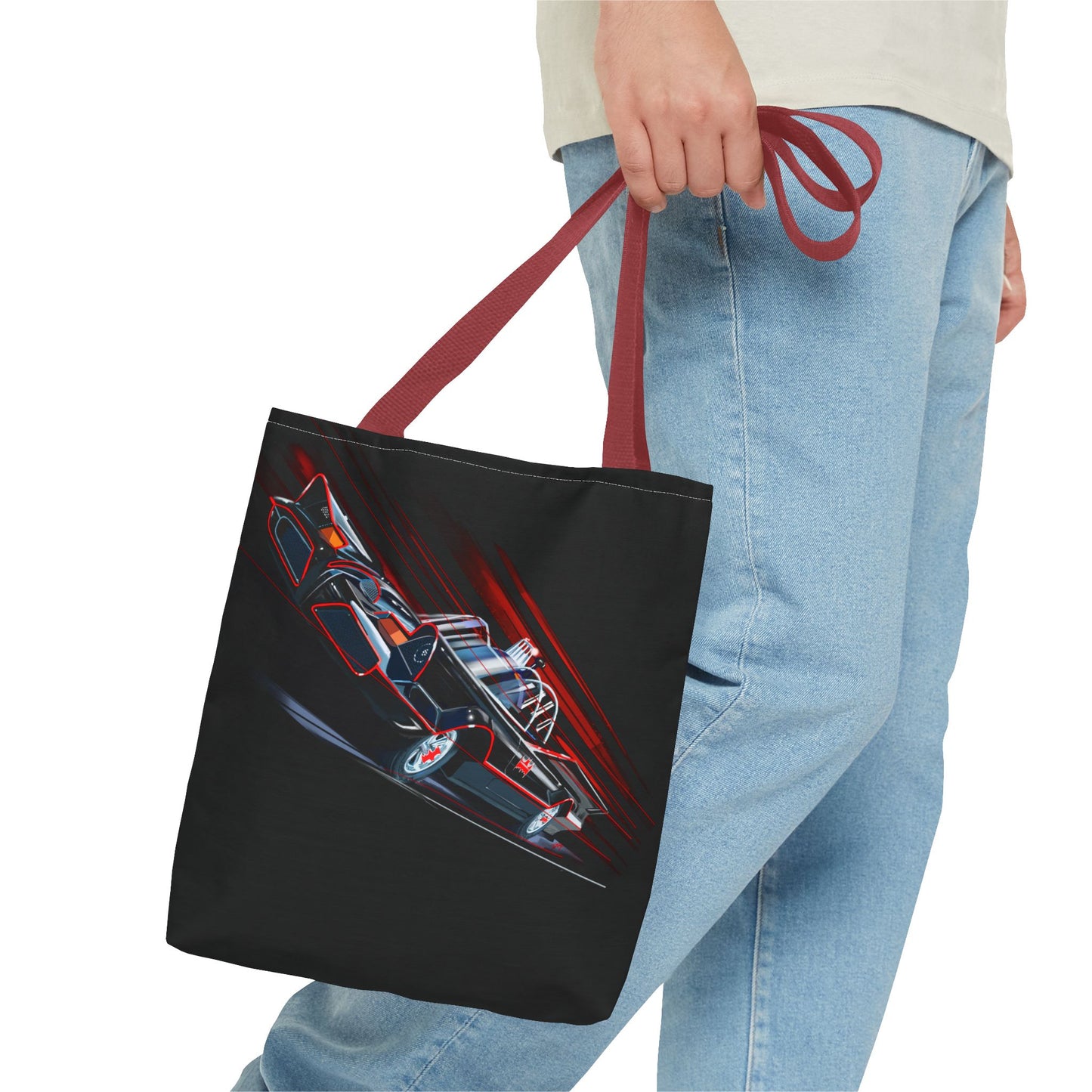 Classic Batmobile movie car Carry Tote Bag (AOP)